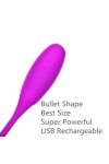 Oeuf vibrant Double vibrateur Rechargeable 7 vitesses, Double tête, saut dœuf, gode, gode, Plug Anal, jouet sexuel pour adul