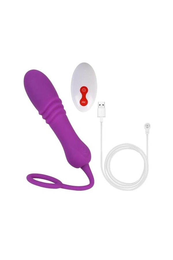 Oeuf vibrant Jouets sexuels pour adultes, culotte vibrante télescopique, 8 vitesses, masturbateur, vibrateur télécommandé Pou