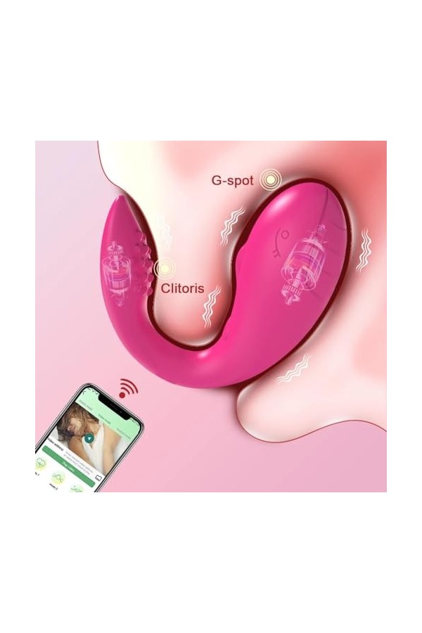 Oeuf vibrant Vibromasseur Pour pour femmes, masturbateur, point G, gode, Machine sexuelle, 2 moteurs, culotte vibrante, jouet