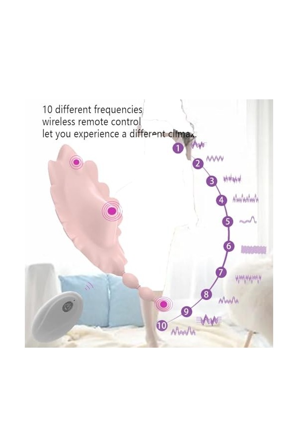 Oeuf vibrant Jouet sexuel adulte télécommande Invisible oeuf vibrant Portable culotte vibrateur jouets sexuels Pour femmes ma