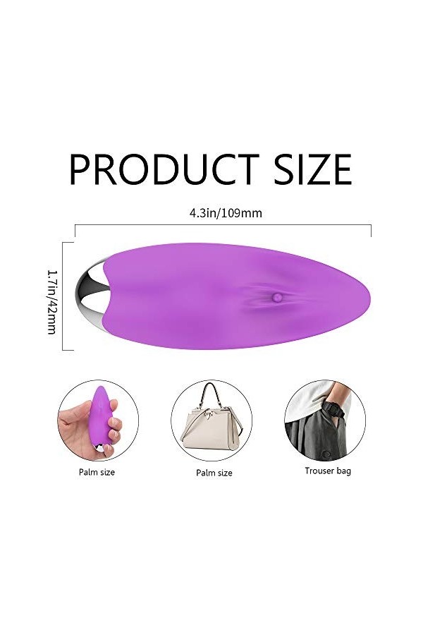 MIni GODE ANALE femme portable Vibration Femmes Masser Simulé interne Relaxation musculaire Magic Massager Vibratoir Wearable