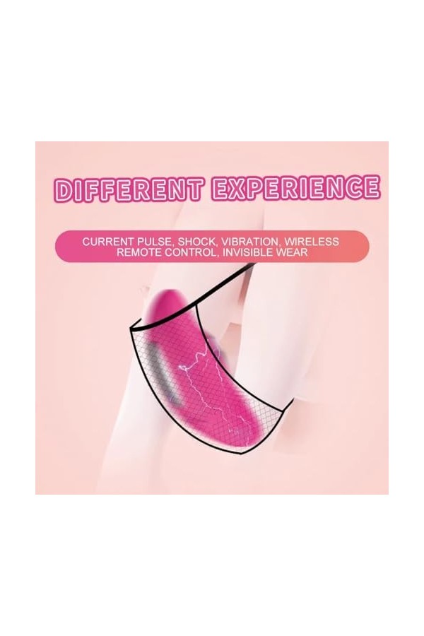 Oeuf vibrant Gode vibrateur à choc électrique, Machine sexuelle point G, masturbateur, télécommande, œuf de saut Invisible,