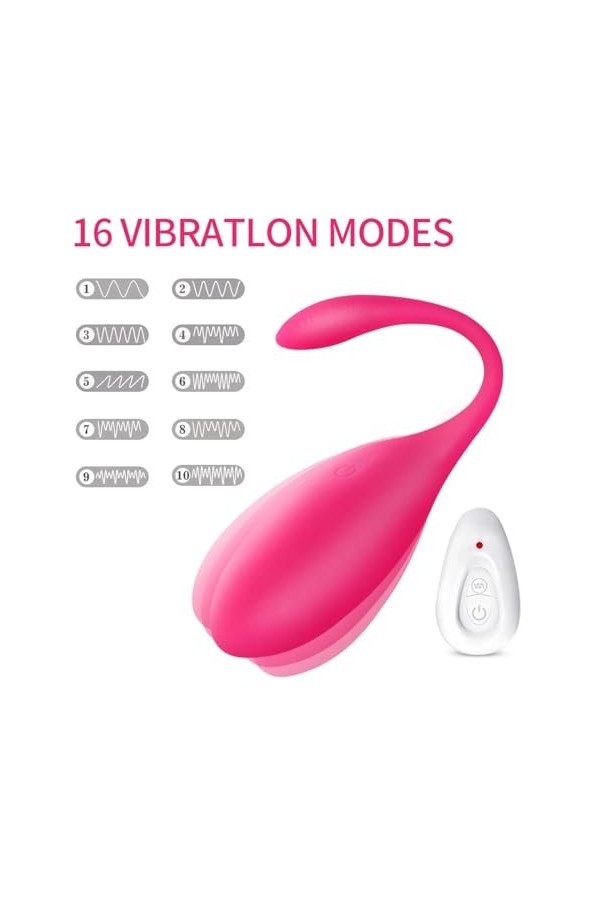 Oeuf vibrant Vibromasseur télécommandé point G, Machine sexuelle, culotte, œuf vibrant, masturbateur Anal, jouet sexuel éroti