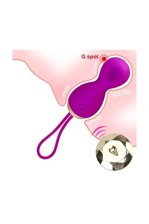 Oeuf vibrant Masturbateur télécommandé à 7 fréquences, œuf vibrant, jouet sexuel pour adulte, Machine sexuelle