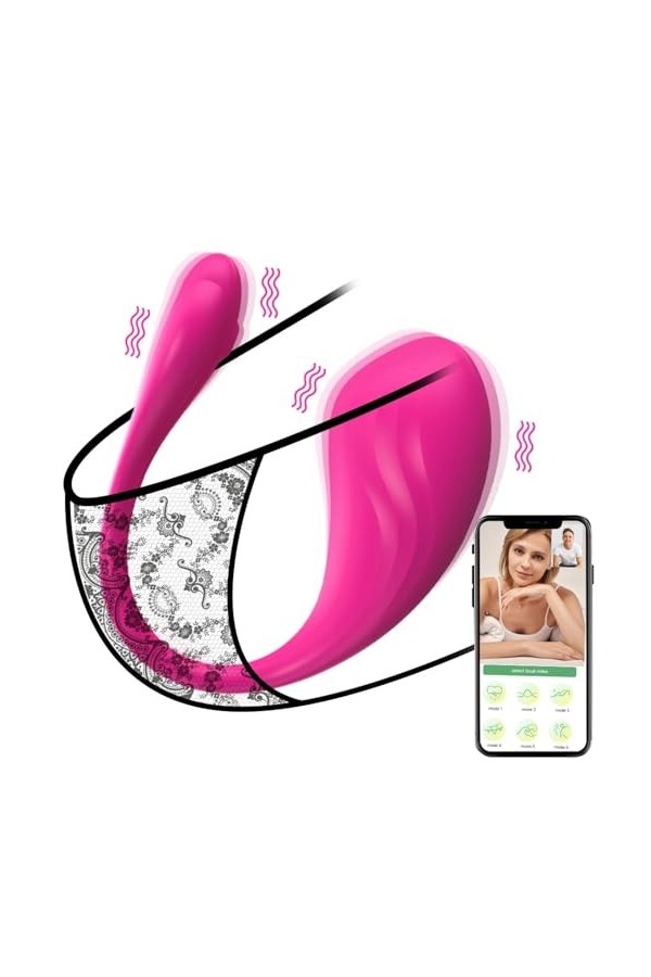Oeuf vibrant APP Oeuf Vibrant Pour Femmes Machine de Sexe Portable G Spot Vibrateur Amour Oeuf Femmes Masturbateur Sex Toy Po