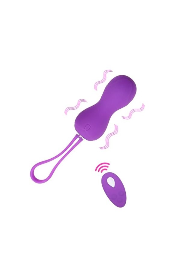 Oeuf vibrant Vibromasseur point G 10 vitesses, jouets sexuels Pour pour femmes, œuf vibrant, Machine sexuelle, télécommande,