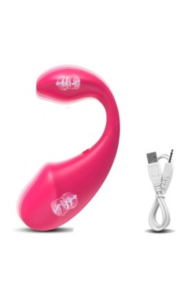 Oeuf vibrant Pour – vibrateur gode télécommandé pour femmes, point G, culotte vibrante, œuf avec 2 moteurs, masturbateur, jou