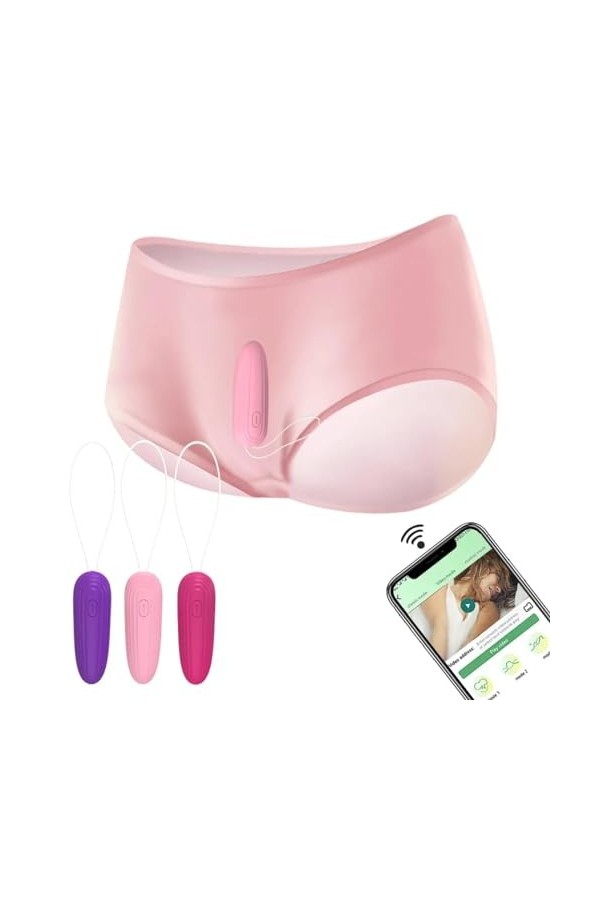 Oeuf vibrant Pour – œuf vibrant pour femmes, masturbateur, point G, Machine sexuelle, vibrateur, culotte, jouets sexuels pour