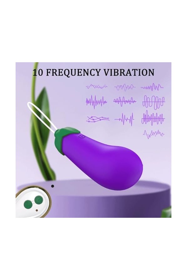 Oeuf vibrant Pour – vibrateur à 10 vitesses pour femmes, masturbateur, corps dœuf vibrant, point G, Machine sexuelle, culott