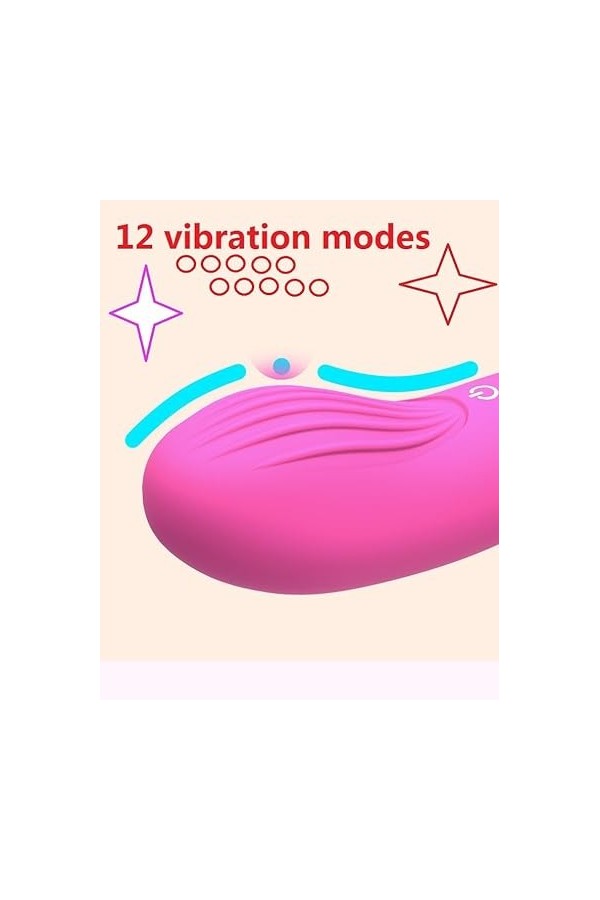 Couple ?înî ?è?f Vîbrant ?ans ?il Telěcommãnde Vîb-rộmãssěūr an-ãlě et Clî-tôrîdiěn Vîbrãńt Femme a Distance Portable avec sa