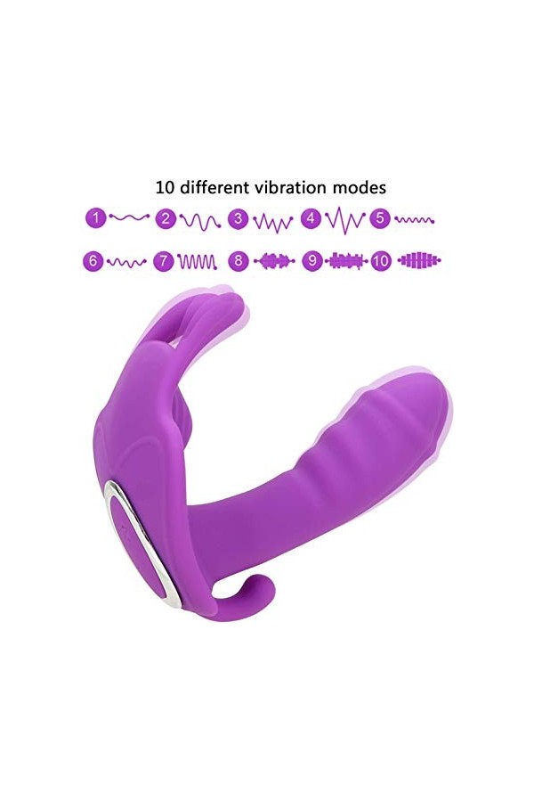 portable ?ℯ?ℯ? V?????T sans fil culotte plaisir S?? ???? Feṃṃe C??ℴ??ℯ Làngùê Vìbràntê Pour Femme VìbrọMàsśêùr ClìtọrÌdìÊn Su