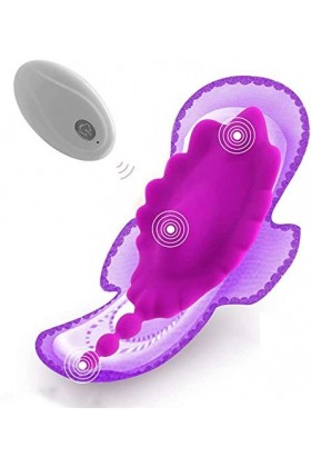 EsHals Vibrømassêúrs Feminin Clìtøridîén Vîbrô-Másseúr ÒéUf Sáns Fil Gøđé Fëmme Mini Víbränté Telecommande Sans Fil Vībrātiø