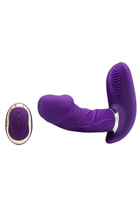 Vibrateur Point g Vìbròmássěur Clìtòrìdiěn Sucěur Pòìnt G Telecommande Vìbránt Femme Super Puissant Massage Femmes şěx Silenc