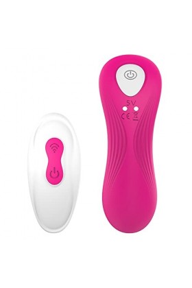 Oe?f vibr?nt Femme Sans Fil Telephone Mass?ur Portabl? APP 9 Fréquences de Vibrations - Étanche et Silencieux - Rechargeable 