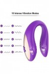 Vibromasseur Clitoridien pour Femme,Vibromasseur léchant avec œuf Vibrant, pour Stimulation du Mamelon & Stimulation Anale Co