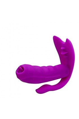 Telecommande Vìbròmássěur Clìtòrìdiěn Sucěur Pòìnt G Telecommande Vìbránt Femme Super Puissant Massage Femmes şěx Silencieux 