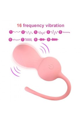 Oeuf vibrant Jouet sexuel adulte vibrateur de balle jouets sexuels Pour femmes télécommande forme de gourde masturbateur poin