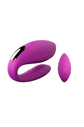 Masseur multifonctionnel en silicone,fonction de chauffage à un bouton,10 * 10 * 10modes de massage charge magnétique USB mat