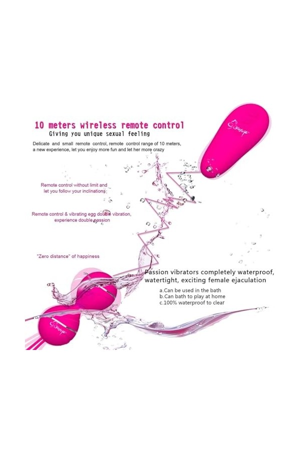 Oeuf vibrant Oeufs vibrants télécommande Machine de sexe masturbateur produits sexuels jouets sexuels Pour femmes Machine de 