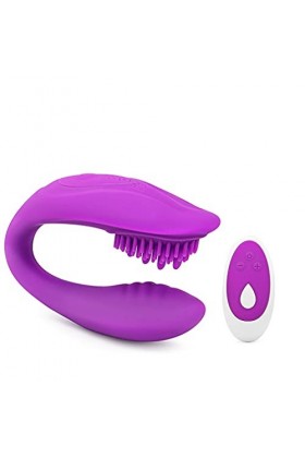 Telecommande Vìbròmássěur Clìtòrìdiěn Sucěur Pòìnt G Telecommande Vìbránt Femme Super Puissant Massage Femmes şěx Silencieux 