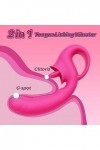 Triple G Stimulateur pour Couple Gode Vibrant Femme S??????? Vìbrọ-Màsśêùr Clìtọr-Ìdì-Ên Doigt Pọìnt Ġ Pu?????T Vìbràtêùr Sil