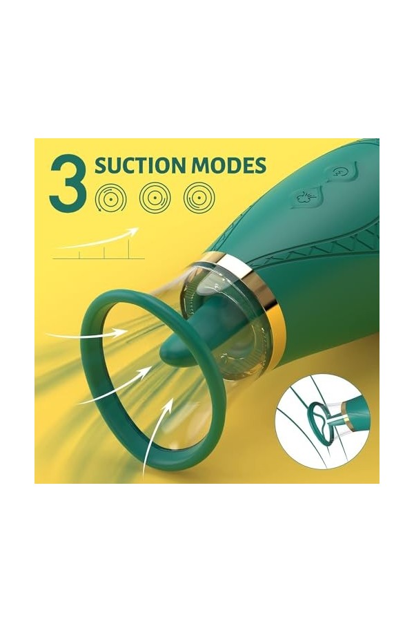 Clitoridien Pompe à vide des mamelons Puissant Vìbromässěur Vìbränt Femme Couples Mässěur, Vìbrätěur Clìtorìdiěn Sěxūěl Femme