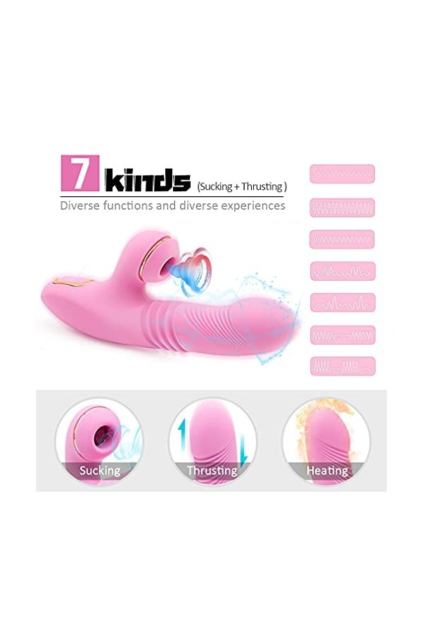 Point G Stimulateur Vîbro-mass-ěur pour Femme Clît-ôrî-diěn Pôîńt G Silencieux,Vîbratěūr Sěxūěl Femme Mini G0d-es Vîbromasseu