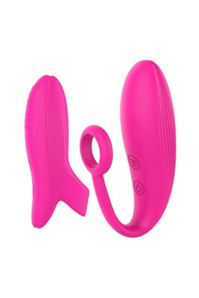 Oêyüf Vîbrant Vìbròmássěur Clìtòrìdiěn Sucěur Pòìnt G Telecommande Vìbránt Femme Super Puissant Massage Femmes şěx Silencieux