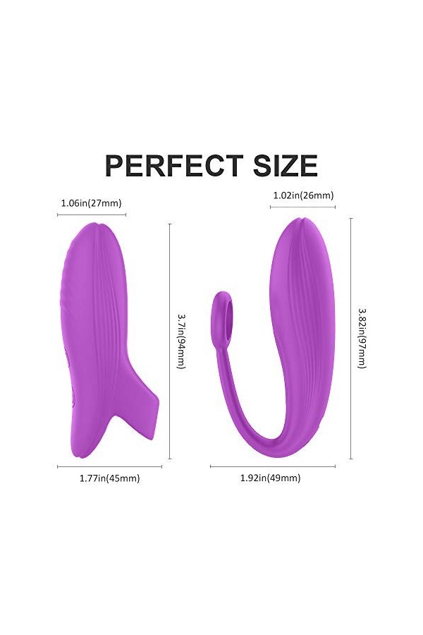 Masseur électrique portable Langue Vìbrante pour Femme Vìbro-masseur clitoridien Suceur Stimulateur Point g Puissant Silencie