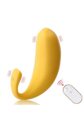 Oeuf vibrant G Spot gode vibrateur banane forme sexe Machine 9 vitesses télécommande vibrant oeuf jouets sexuels Pour femmes 