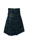 Kilt écossais tendance pour homme - Culotte écossaise à carreaux - Jupe moderne - Robe individuelle - Vintage - Décontractée 