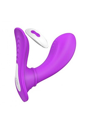 Vîbrant Vìbròmássěur Clìtòrìdiěn Sucěur Pòìnt G Telecommande Vìbránt Femme Super Puissant Massage Femmes şěx Silencieux Vìbrá