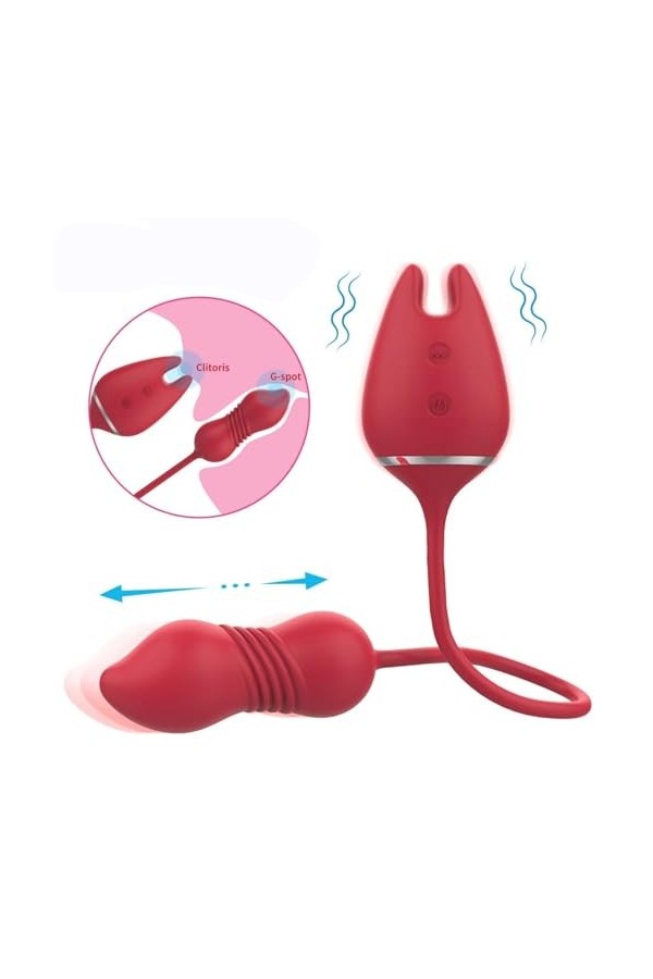 Oeuf vibrant Gode vibrateur Pour pour femme, jouet sexuel pour adulte, œuf damour vibrant, jouet érotique et Sexy, masturb