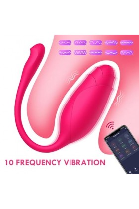 Oeuf vibrant Jouet sexuel adulte G Spot gode vibrateur Pour femmes APP télécommande porter oeuf vibrant masturbateur culotte 