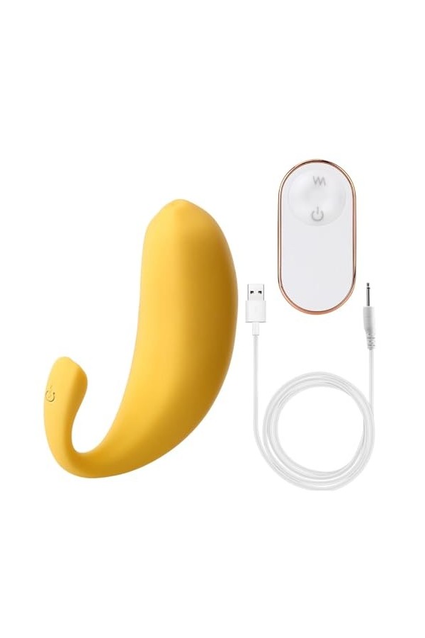 Oeuf vibrant G Spot gode vibrateur banane forme sexe Machine 9 vitesses télécommande vibrant oeuf jouets sexuels Pour femmes