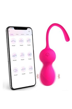 Oeuf vibrant Pour – Machine sexuelle pour femmes, contrôle par application, vibrateur dœuf vibrant, masturbateur point G, cu