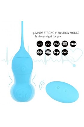 Oeuf vibrant Vibromasseur à distance 9 fréquences, jouet sexuel pour adulte, jouets sexuels Pour pour femme, vibrateur point 