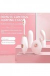 Oeuf vibrant Vibromasseur télécommandé pour femmes, jouets sexuels, produits pour adultes, œuf vibrant, jouet sexuel pour adu