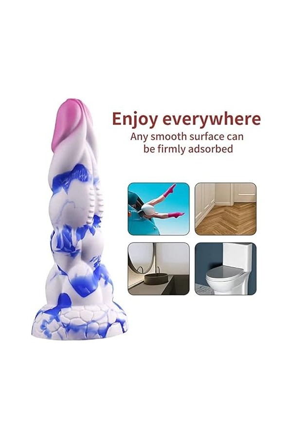 Pouces réaliste Dild?s Penis Big Huge Isograisse Toy avec des Boules for Silicone réaliste Couples Sex Ðîld? Dicks Pegging Te