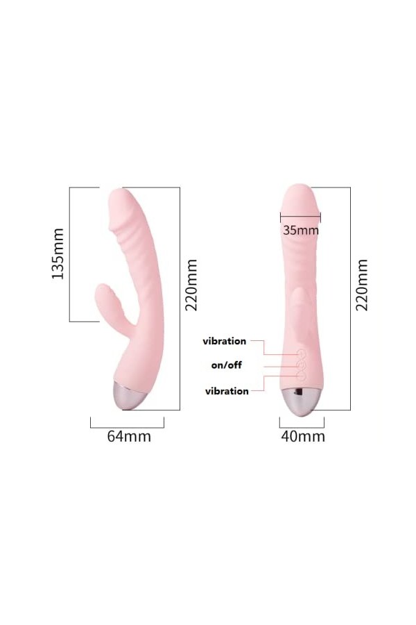 9 Vibrations Avec Lumière Led Vìbròmássěur Clìtòrìdiěn Sucěur Pòìnt G Telecommande Vìbránt Femme Super Puissant Massage Femme