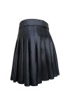 Jupe en cuir pour homme - Jupe écossaise - Pour homme - Style écossais - Jupe plissée - Costume de fête écossaise - Jupe de s