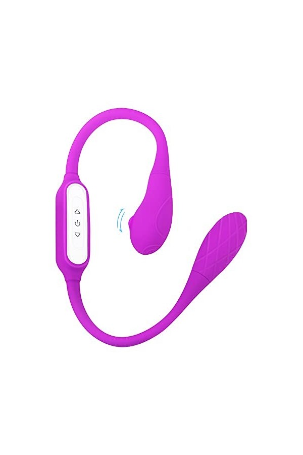 Double Tete Vibrante pour Femme S?? ???? Feṃṃe Làngùê Vìbràntê pour Femme Vìbrọ-màsśêùr Clìtọr-ìdì-ên Sućêùr Stimulàtêùr