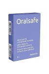 MEDintim Oralsafe Latex Tissu Fraise