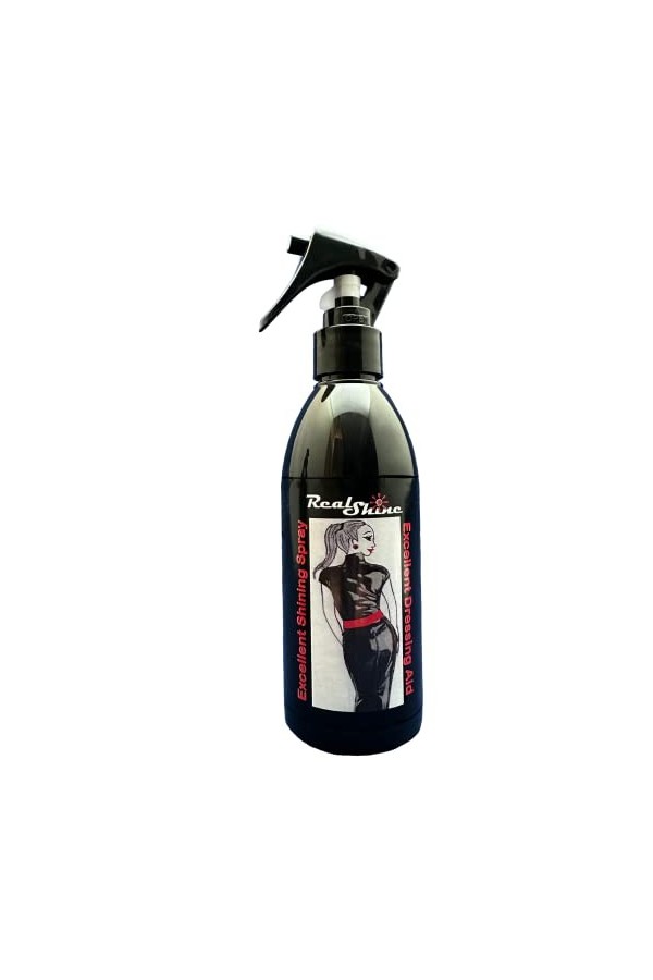 Excellent spray brillant 250 ml + nettoyant latex | aide à lhabillage | entretien du latex | détergent | soin du latex à pul