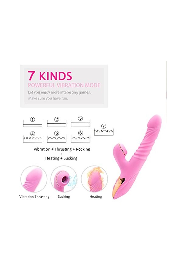 Vîbrộ-mãss-ěur pour Femme Clît-ôrî-diěn Pôîńt Ġ Silencieux,Vîbrãtěūr Sěxūěl Femme Clîtô-rîdi-ěn Púîssãnt Grand Silicone Mãssě