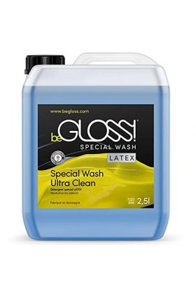 beGLOSS Special Wash LATEX – Nettoyant spécial pour&nbsp;une propreté supérieure – nettoyant doux pour le soin et la purification&nbsp;