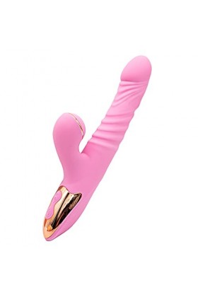 Vîbro-mas-sěur pour Femme Clît-ôrî-diěn,Vîbratěūr Sěxūěl Femme Clî-tôrîdi-ěn Púîssant Silencieux Pôîńt G Silicone C6J