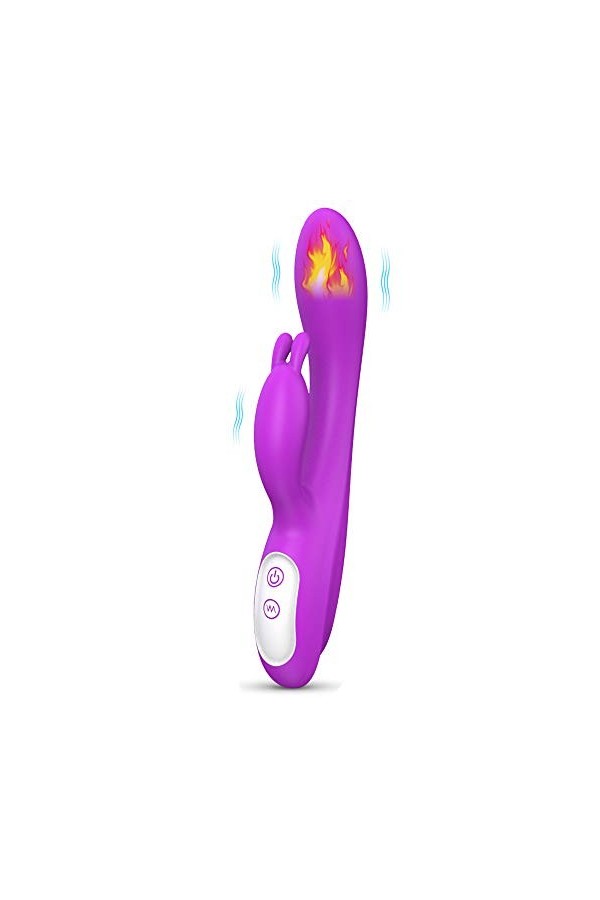Vibro-mas-sěur pour Femme Clit-ôri-diěn Languě,Vibratěūr Sěxūěl Femme Cli-tôridi-ěn Puissant Silencieux Pôińt G RV8