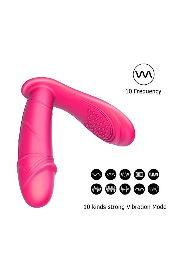 Vîbrant Vìbròmássěur Clìtòrìdiěn Sucěur Pòìnt G Telecommande Vìbránt Femme Super Puissant Massage Femmes şěx Silencieux Vìbrá