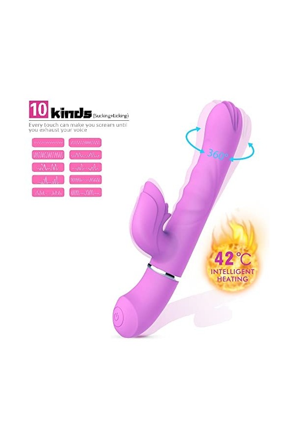 Telecommande Vìbròmássěur Clìtòrìdiěn Sucěur Pòìnt G Telecommande Vìbránt Femme Super Puissant Massage Femmes şěx Silencieux 